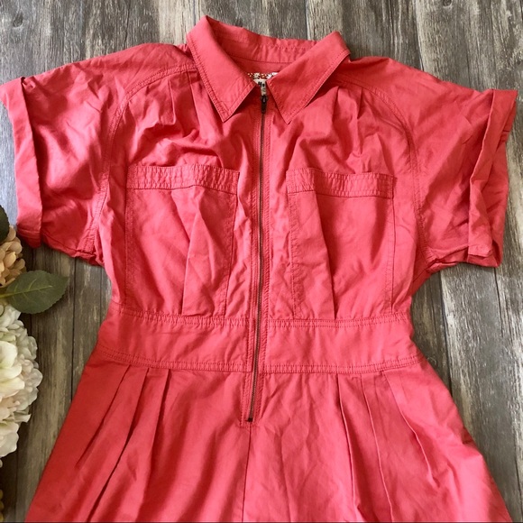 SOLD Anthropologie Holding Horses Utility Romper - Picture 4 of 6